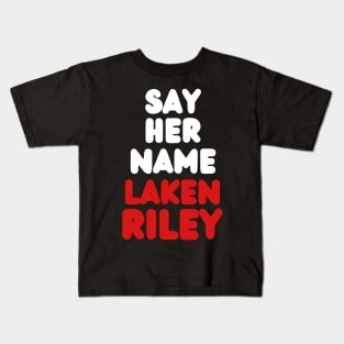 Say-Her-Name-Laken-Riley Kids T-Shirt